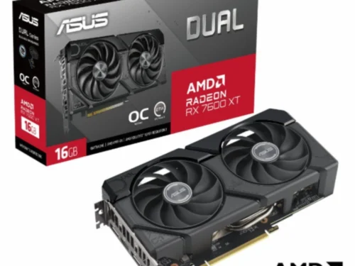 ASUS Dual Radeon RX 7600 XT OC Edition | 16GB GDDR6 VRAM | Videokaart | GPU | AMD