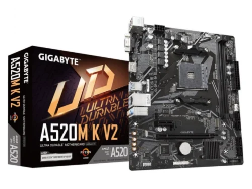Gigabyte A520M-K V2 | Socket AM4 | AMD A520 | 2xDDR4 | Micro-ATX | Moederbord