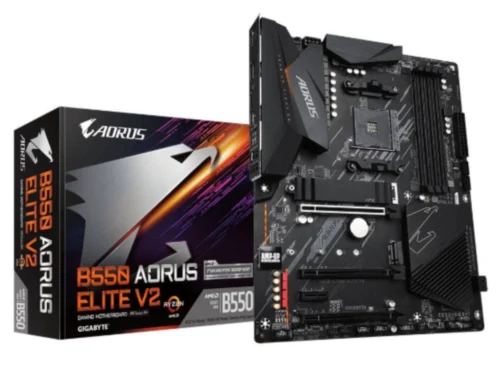 Gigabyte B550 AORUS ELITE V2 | Socket AM4 | AMD B550 | 4xDDR4 | ATX | Moederbord