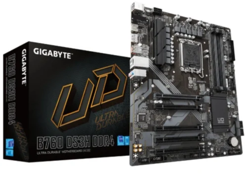 Gigabyte B760 DS3H | Socket LGA 1700 | Intel B760 | 4xDDR4 | ATX | Moederbord