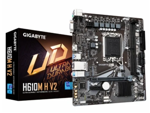 Gigabyte H610M H V2 | Socket LGA 1700 | Intel H610 | 2xDDR5 | Micro-ATX | Moederbord